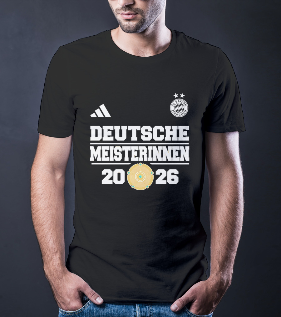 FC Bayern Munich Deutsche Meisterinnen 2026 T-Shirt