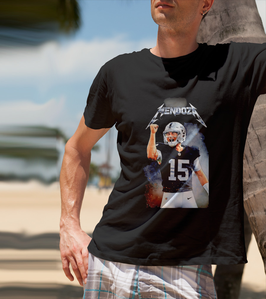 Mendoza Las Vegas Raiders 2026 Draft Fan Gear T-Shirt