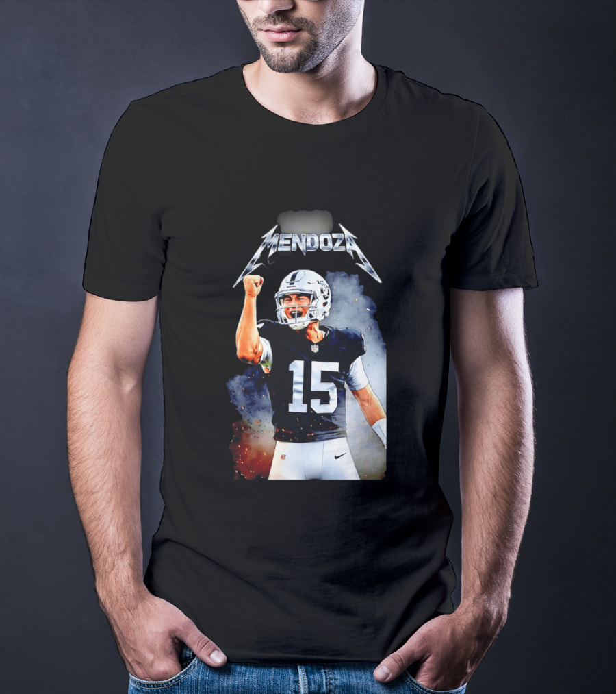 Mendoza Las Vegas Raiders 2026 Draft Fan Gear T-Shirt
