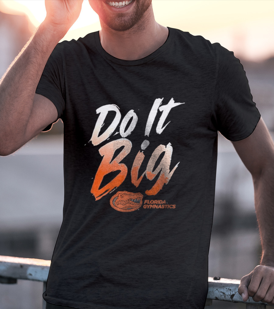 Florida Gymnastics Do It Big Brushstroke T-Shirt