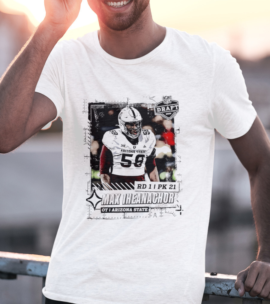 Max Iheanachor RD 11 PK 21 Arizona State Draft 2026 T-Shirt