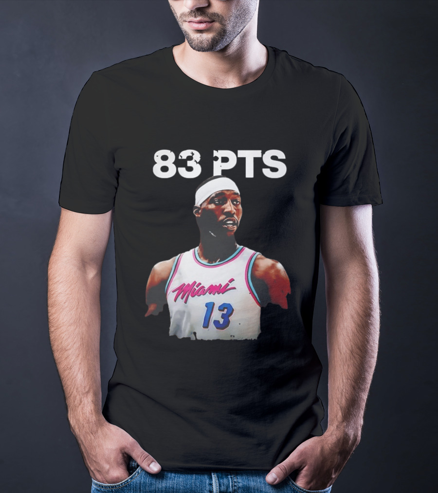 Bam Adebayo 83 PTS Miami 13 T-Shirt