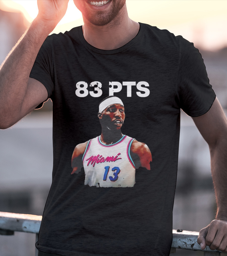 Bam Adebayo 83 PTS Miami 13 T-Shirt