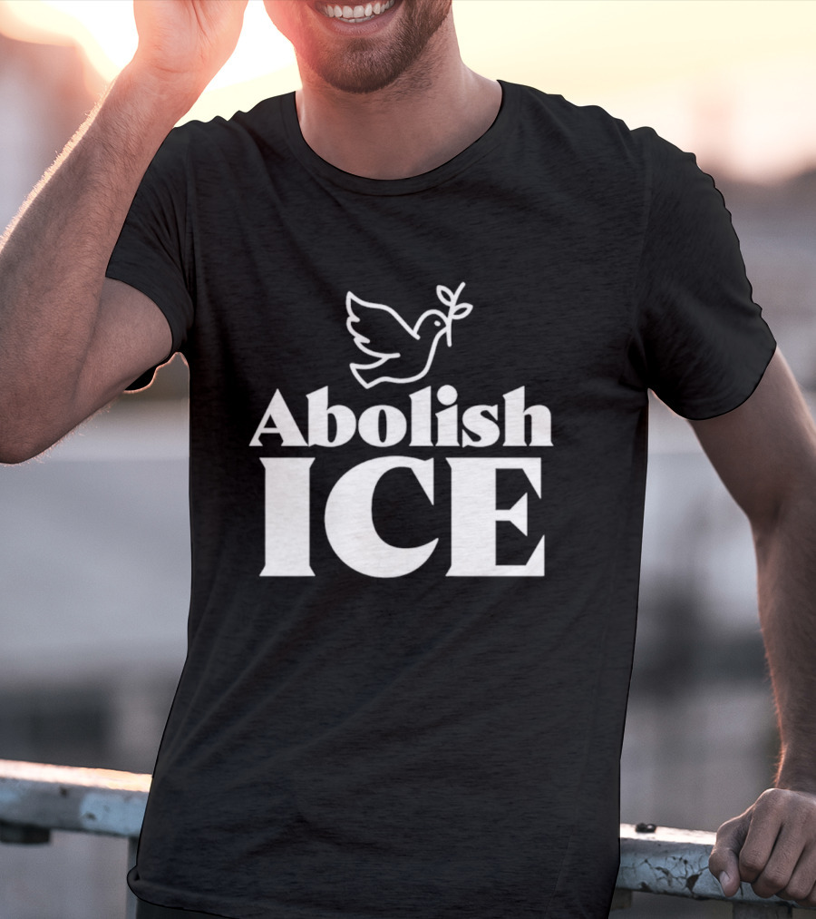 Abolish ICE 2026 Dove And Peace T-Shirt