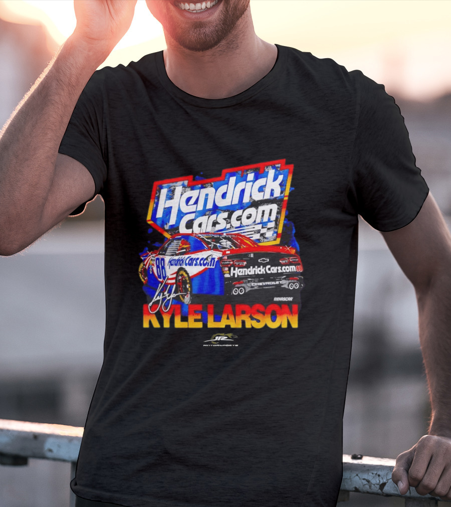 Hendrick Cars Com Kyle Larson NASCAR Racing 88 Chevy T-Shirt