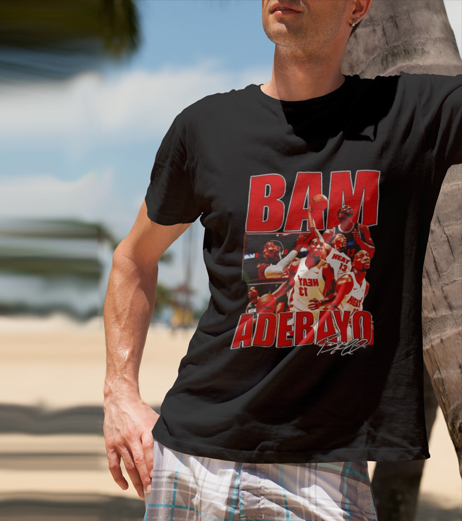 Bam Adebayo Heat Basketball Highlights And Scoring Feat T-Shirt