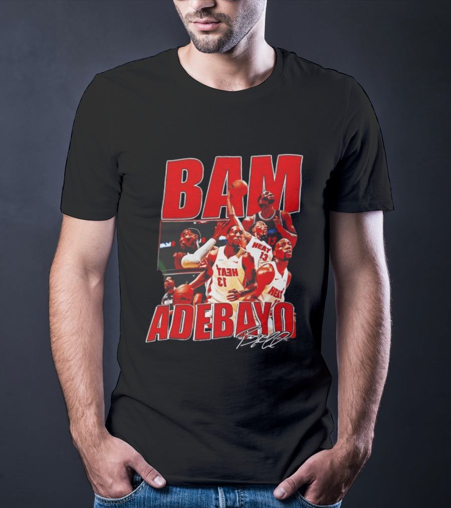 Bam Adebayo Heat Basketball Highlights And Scoring Feat T-Shirt