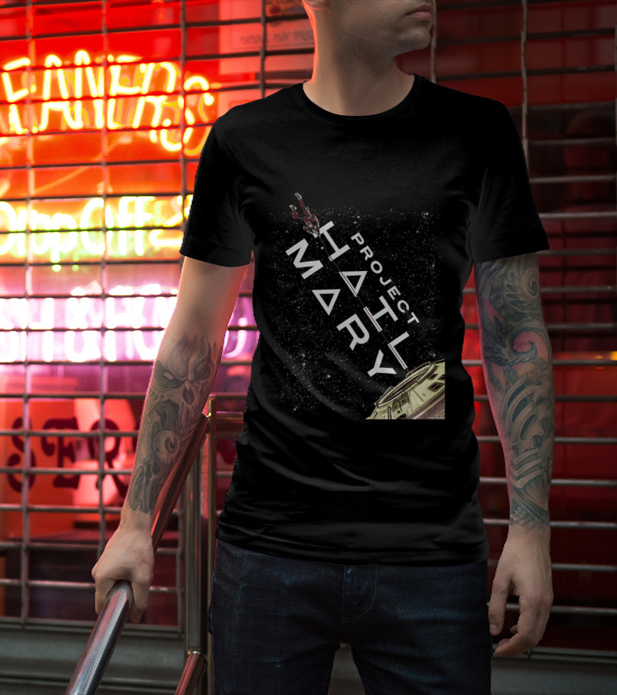 Project Hail Mary Movie Official Merchandising T-Shirt
