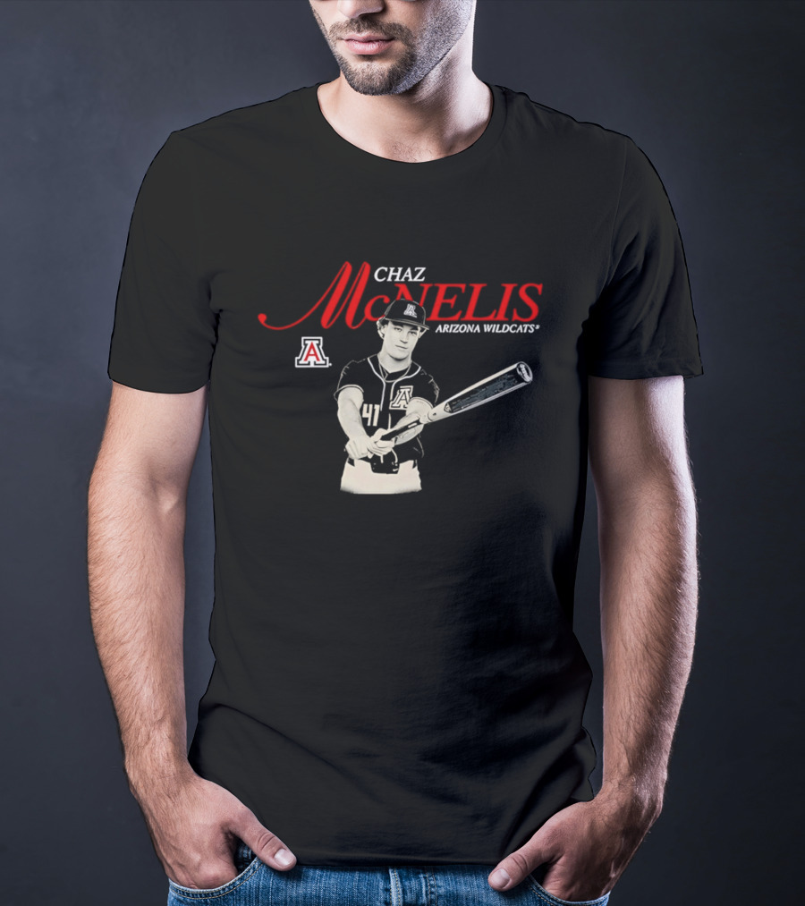 Chaz McNelis Arizona Wildcats Baseball NCAA Legacy T-Shirt