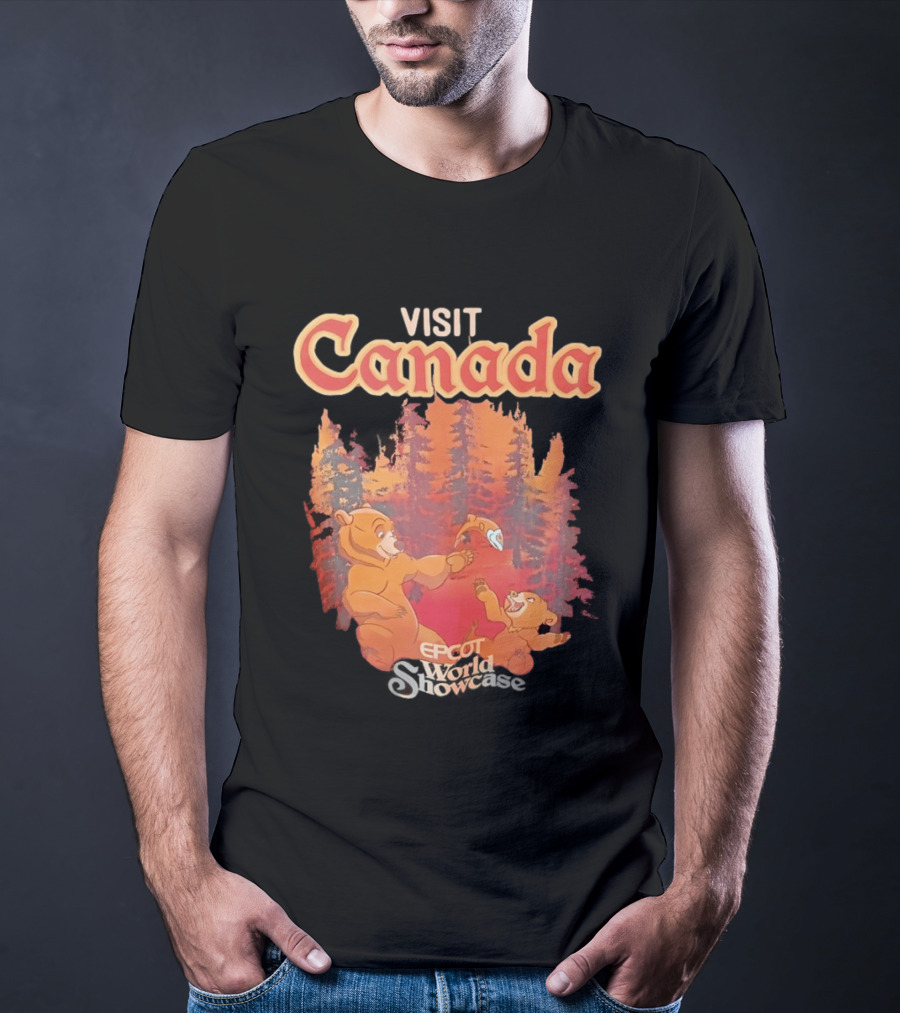 Visit Canada Kenai And Koda Epcot World Showcase T-Shirt