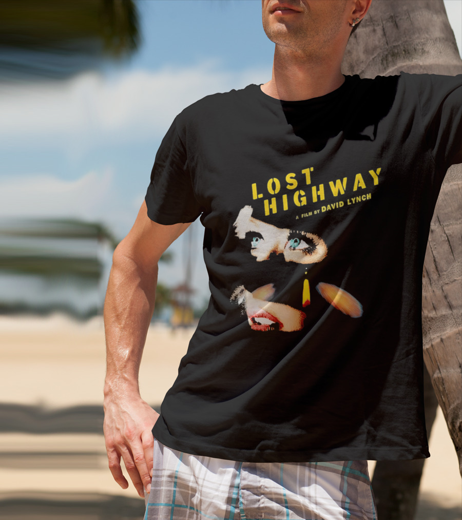 Lost Highway David Lynch Movie Surreal Elements Eyes Lips T-Shirt