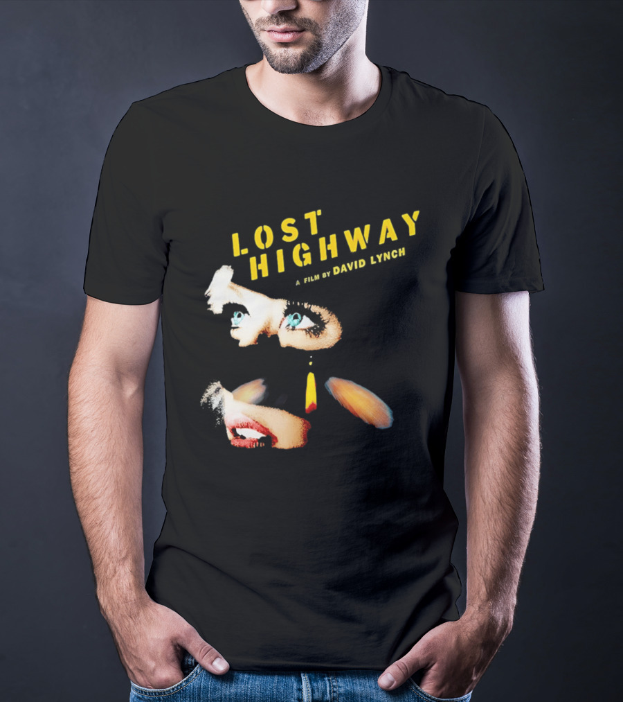 Lost Highway David Lynch Movie Surreal Elements Eyes Lips T-Shirt