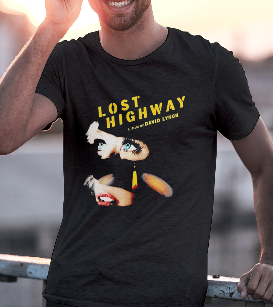 Lost Highway David Lynch Movie Surreal Elements Eyes Lips T-Shirt