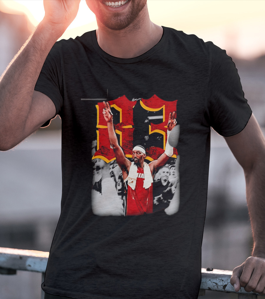 Miami Heat Bam Adebayo 13 Fan Collage T-Shirt