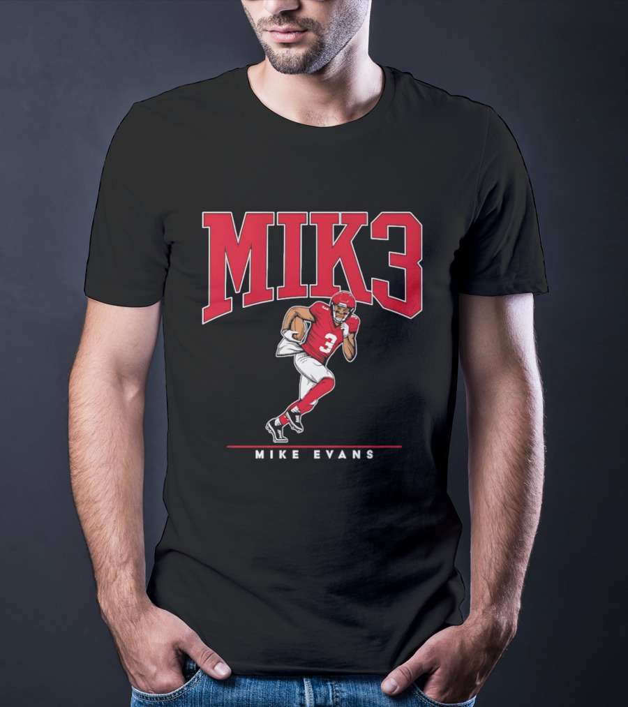 MIK3 Mike Evans American Football Running Back T-Shirt
