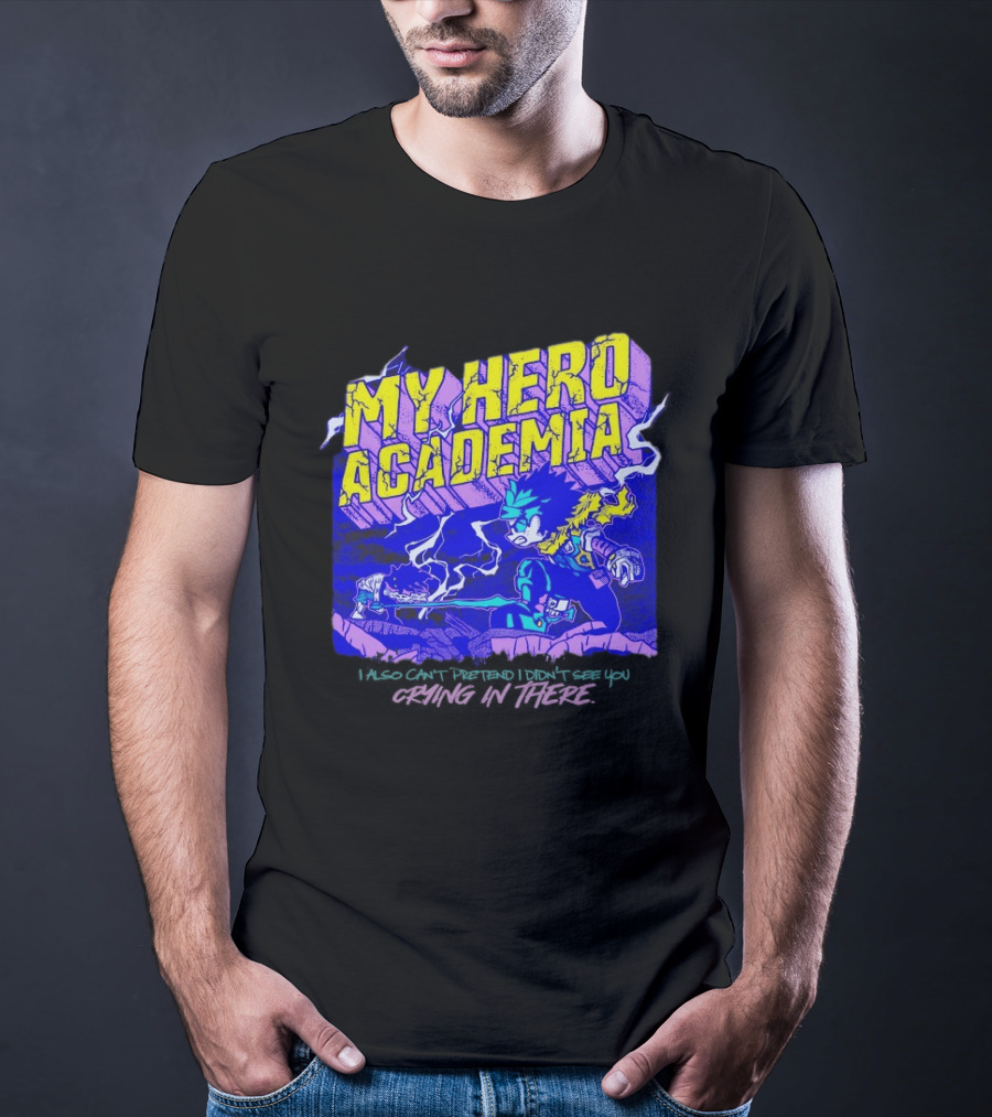 My Hero Academia Izuku Midoriya Crying In There Tomura Shigaraki T-Shirt