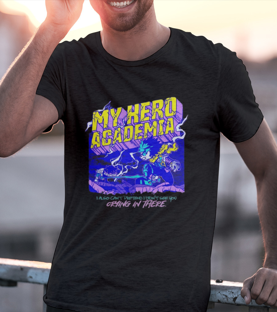My Hero Academia Izuku Midoriya Crying In There Tomura Shigaraki T-Shirt