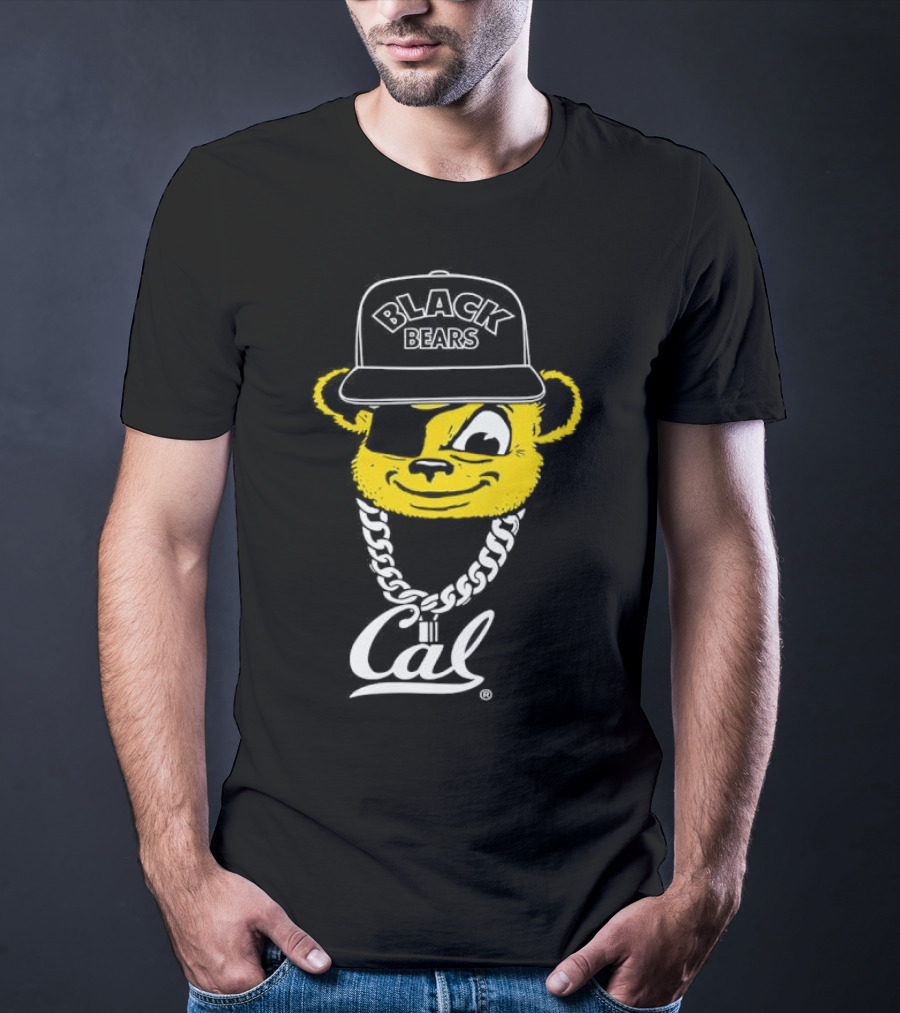 Black Bear Berkeley Cal Baseball T-Shirt