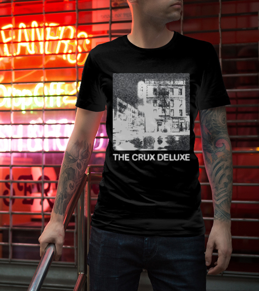 The Crux Deluxe Building Night Scene T-Shirt