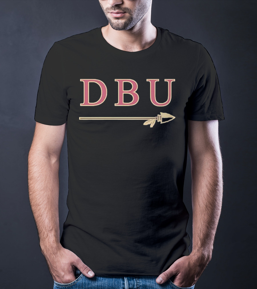 DBU Florida State Seminoles Arrow Spearhead Football T-Shirt