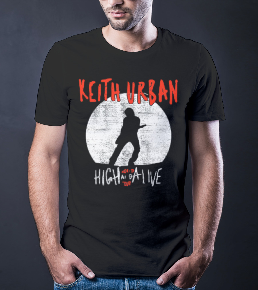 Keith Urban High And Alive World Tour 2023 T-Shirt