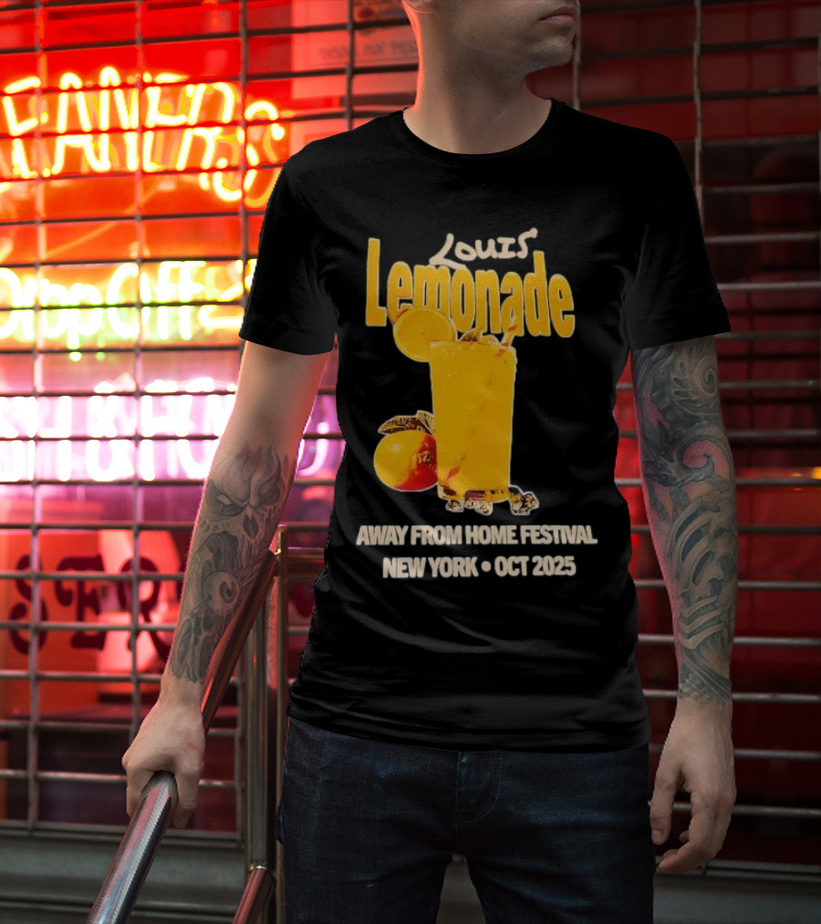 Louis’ Lemonade Away From Home Festival New York Oct 2025 T-Shirt