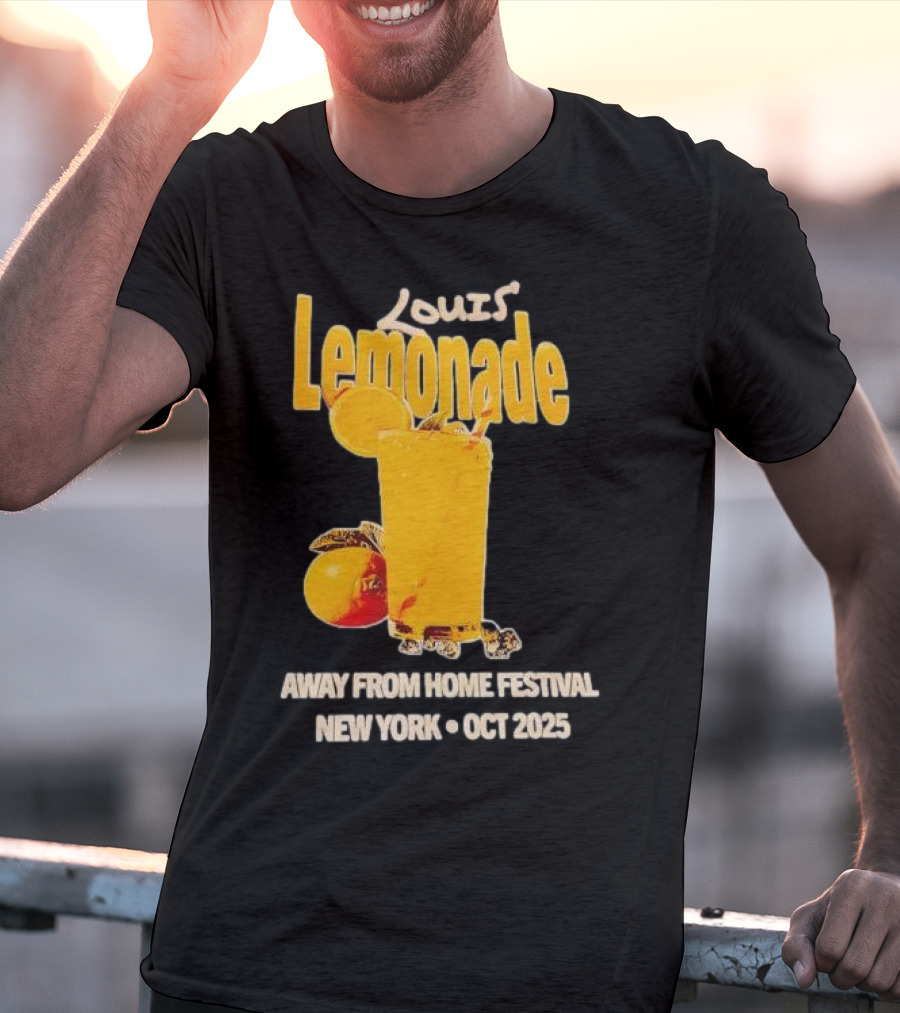 Louis’ Lemonade Away From Home Festival New York Oct 2025 T-Shirt