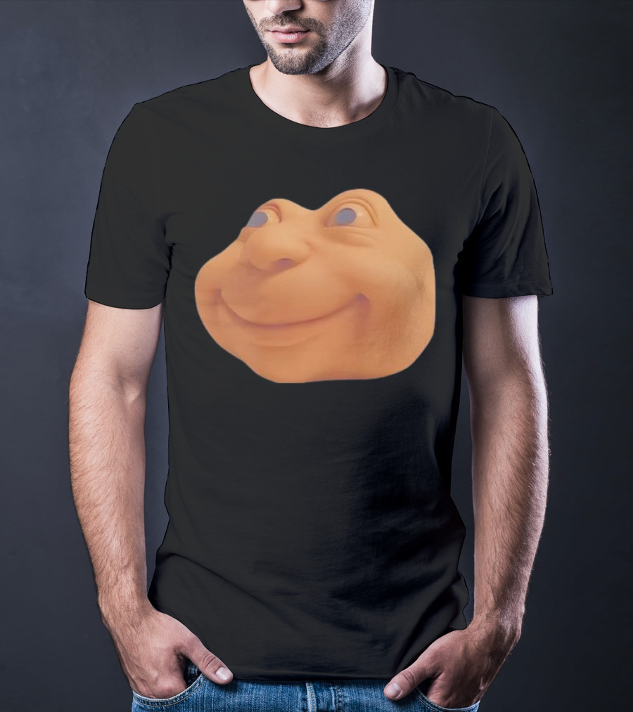 Halloween Costume Funny Expression Meme Face Pumpkin Head T-Shirt