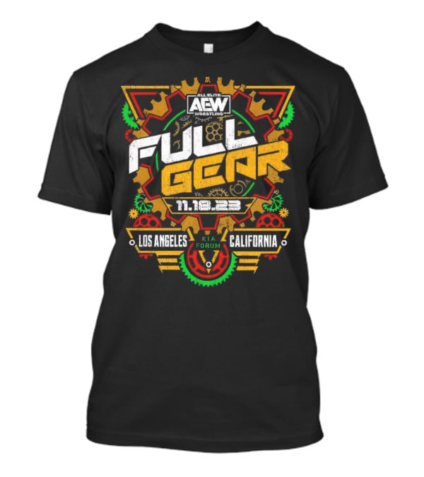 AEW Full Gear Los Angeles California 2023 Kia Forum Retro T-Shirt