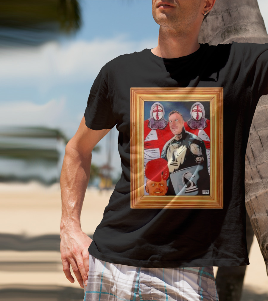 Bell Ends Of The Realm Knight Shield Boxing Legend T-Shirt