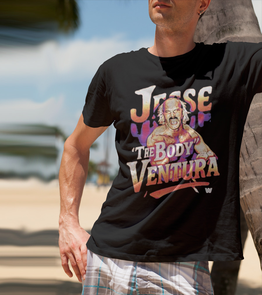 Jesse Ventura The Body Vintage Wrestling W T-Shirt