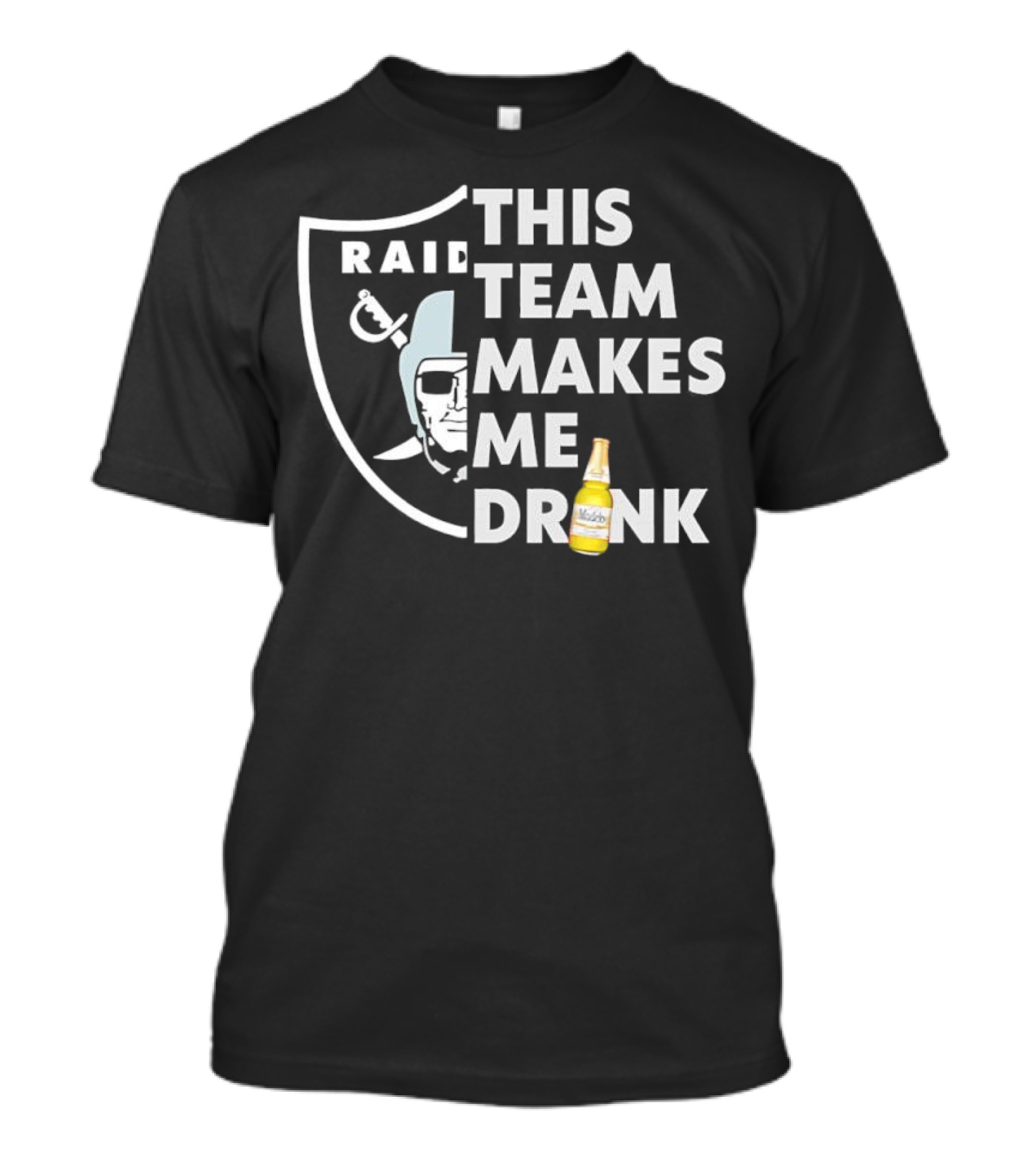 Las Vegas Raiders Beer Fun Game Day Humor T-Shirt
