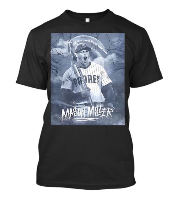 Mason Miller Padres Halloween Baseball 2025 T-Shirt