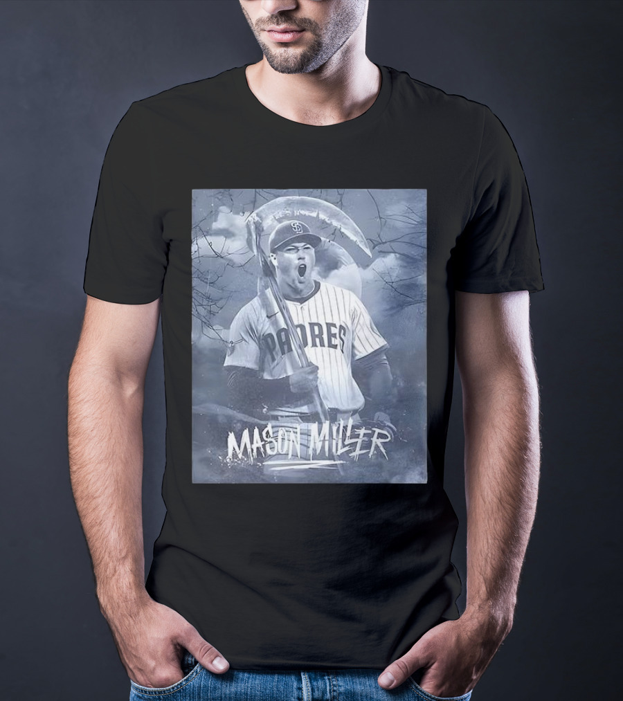 Mason Miller Padres Halloween Baseball 2025 T-Shirt