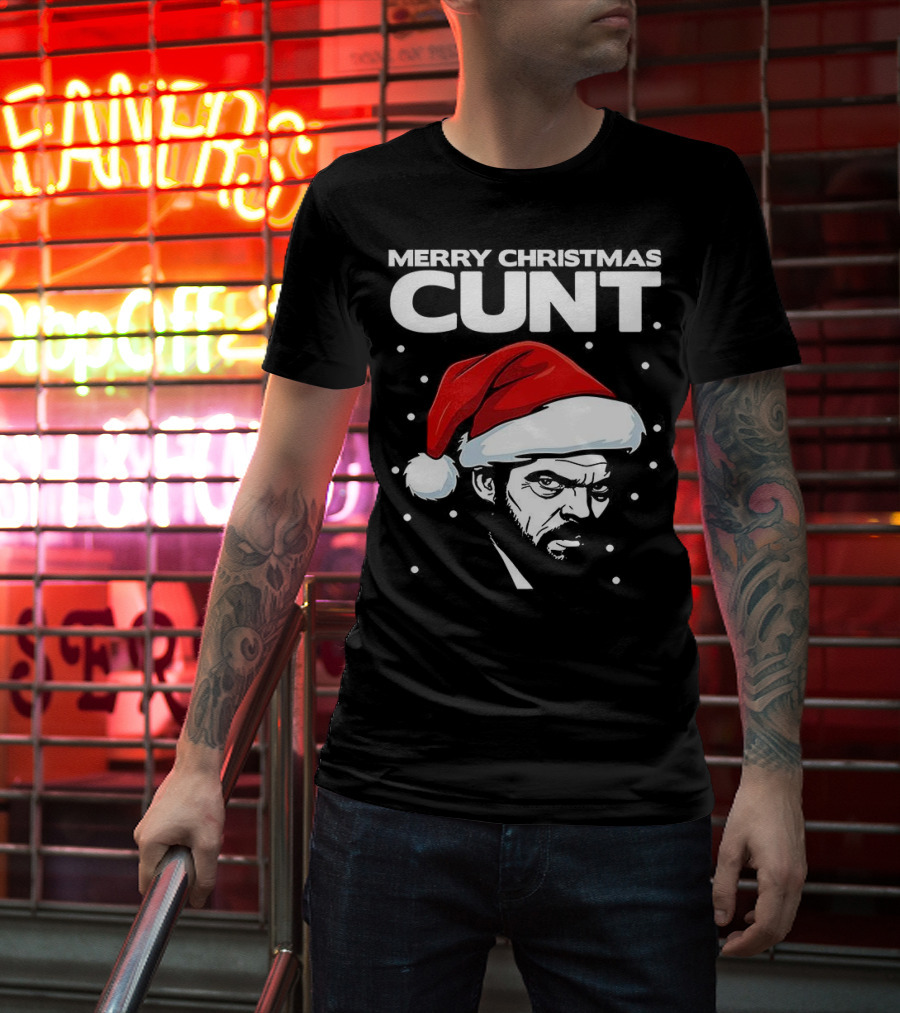 Merry Christmas Cunt Tyrion Lannister Santa Hat A Song Of Ice And Fire T-Shirt