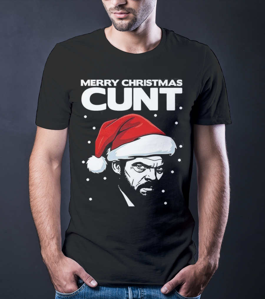 Merry Christmas Cunt Tyrion Lannister Santa Hat A Song Of Ice And Fire T-Shirt