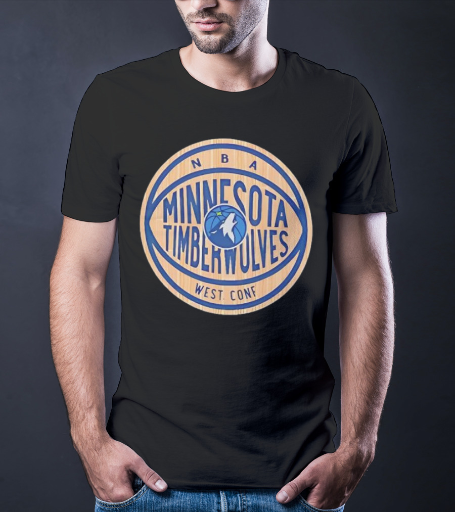 NBA Minnesota Timberwolves West Conf Team Emblem T-Shirt