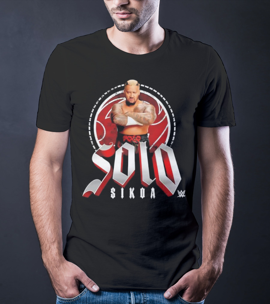 Solo Sikoa Tribal Wrestling Circle T-Shirt