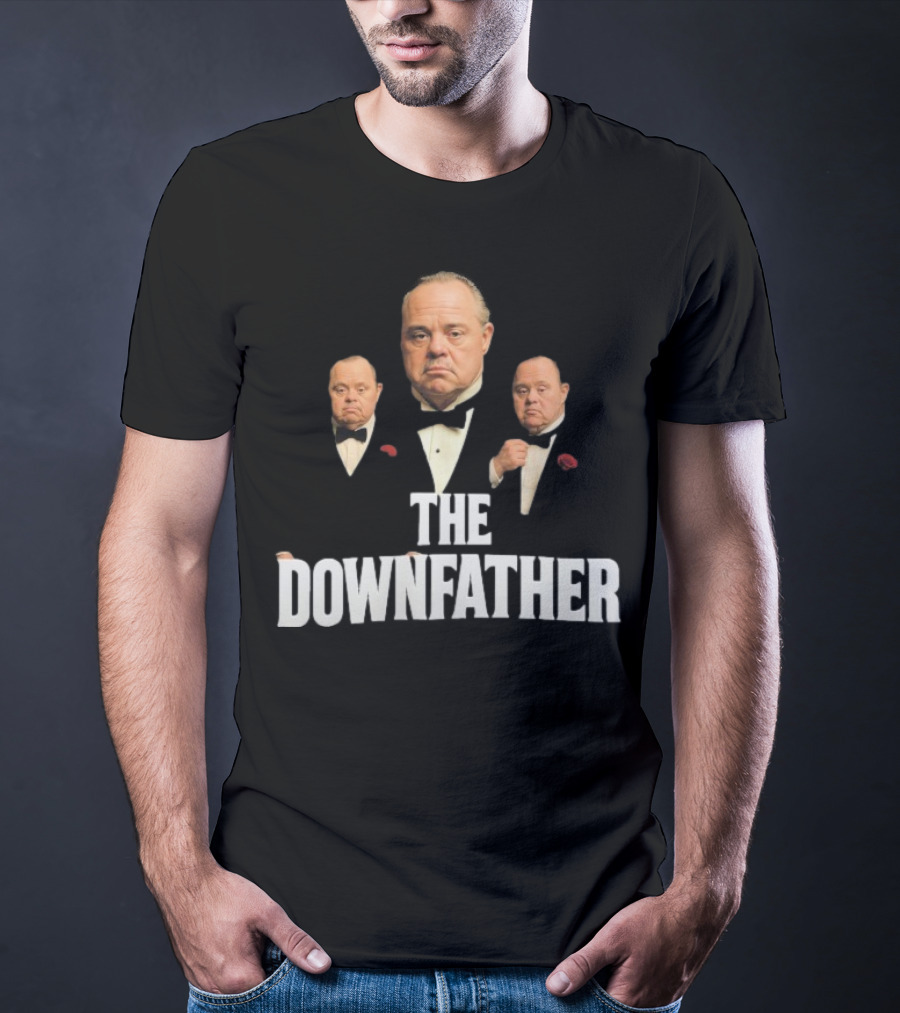 The Downfather Parody The Godfather Tuxedo Trio T-Shirt