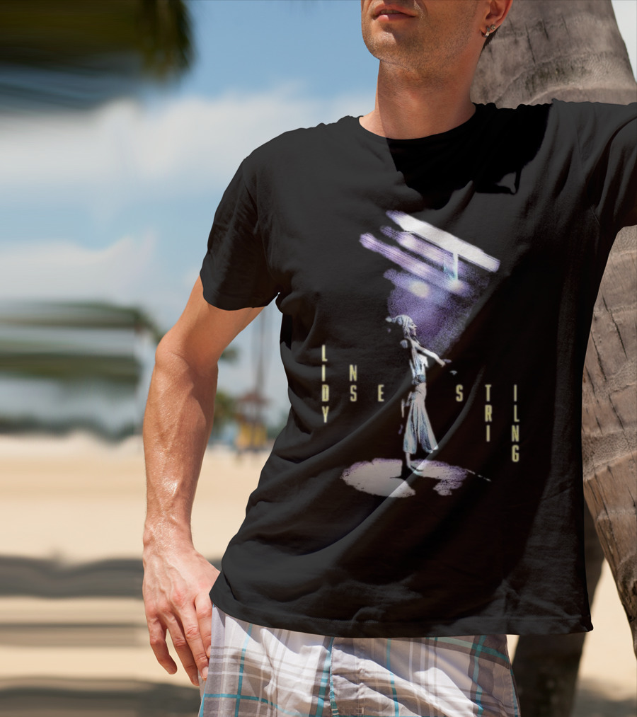 Lindsey Stirling Energetic Stage Performance With Spotlight T-Shirt