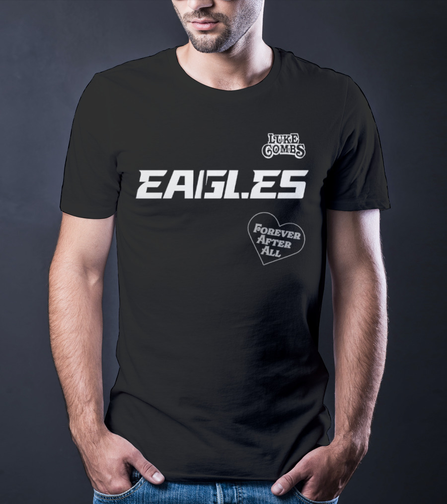 Luke Combs Eagles Forever After All Tour 2025 T-Shirt