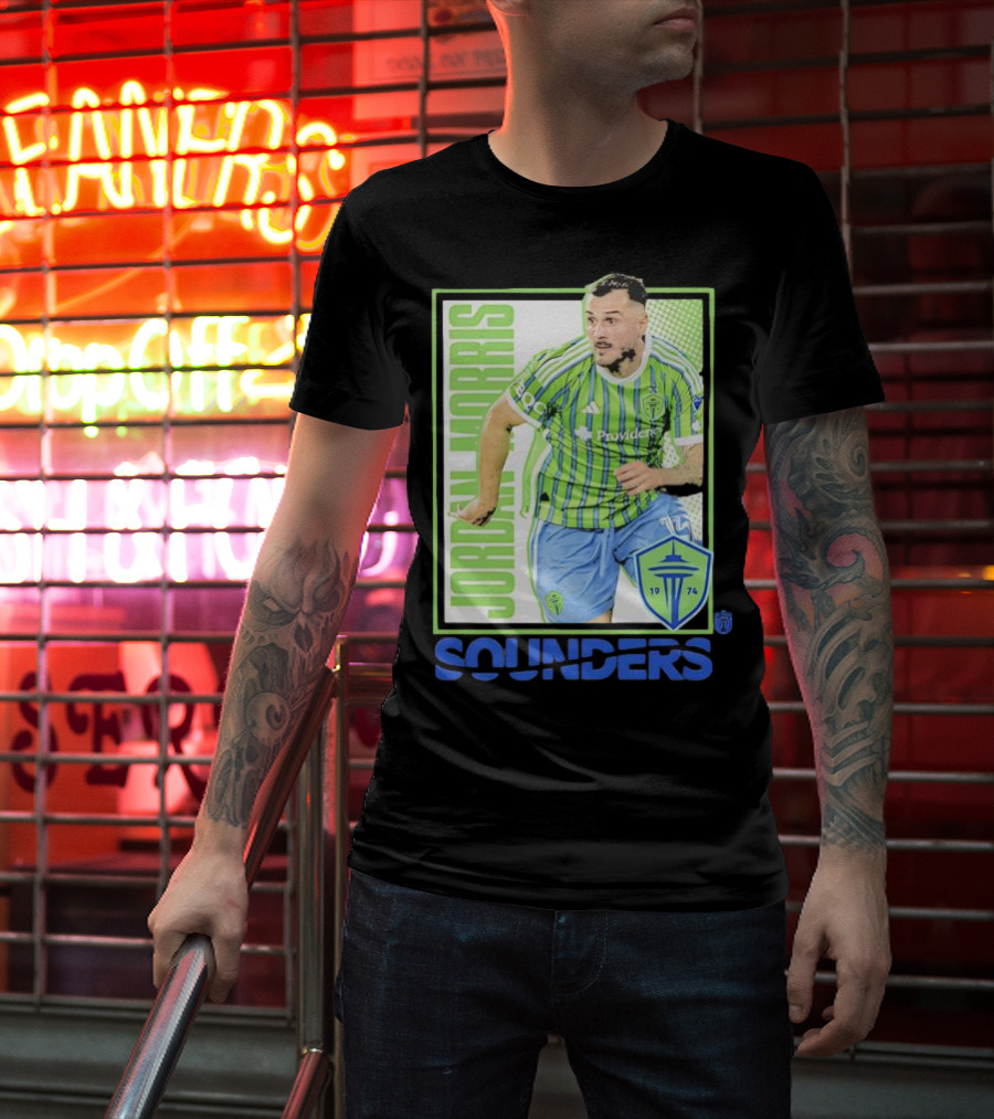 Seattle Sounders FC Jordan Morris 1974 Providence Ultras Image T-Shirt