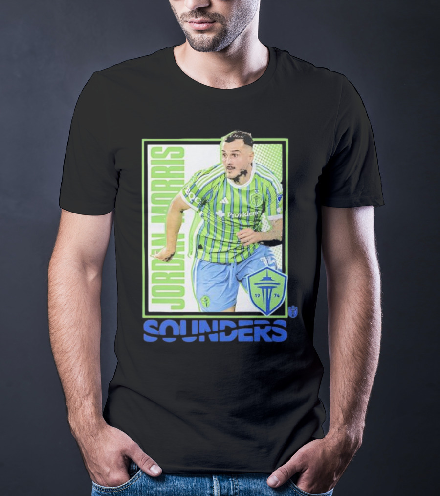 Seattle Sounders FC Jordan Morris 1974 Providence Ultras Image T-Shirt