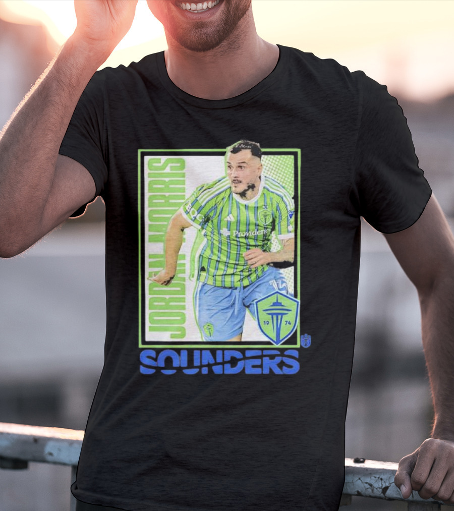 Seattle Sounders FC Jordan Morris 1974 Providence Ultras Image T-Shirt