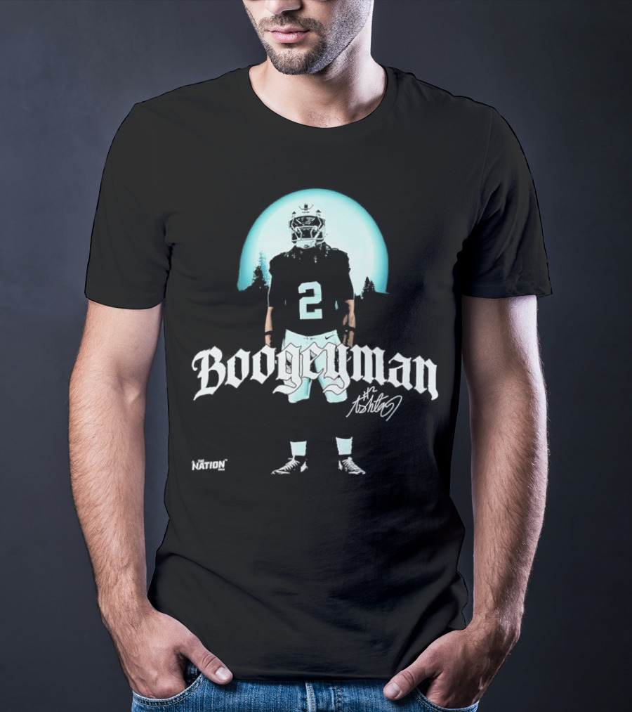 The Boogeyman Jalen Hurts 2 Signature NFL Player Moonlight T-Shirt