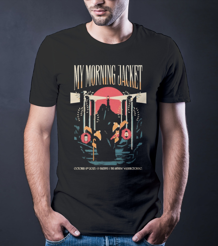 My Morning Jacket October 8 2025 The Anthem Washington DC Balthvs Event T-Shirt