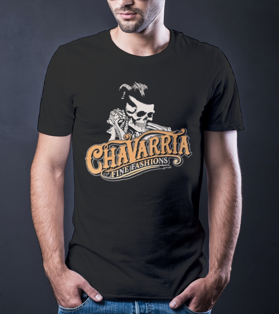 Chavarria Fine Fashions Pomade Skull Style T-Shirt