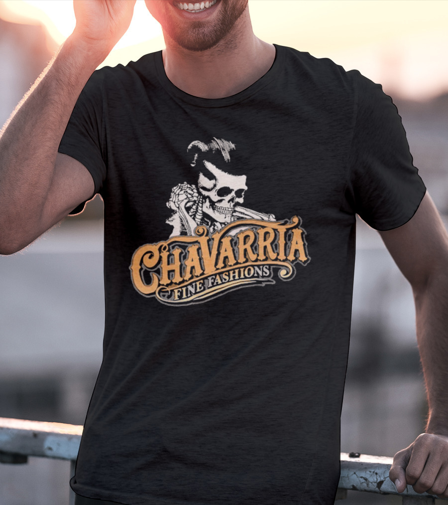 Chavarria Fine Fashions Pomade Skull Style T-Shirt