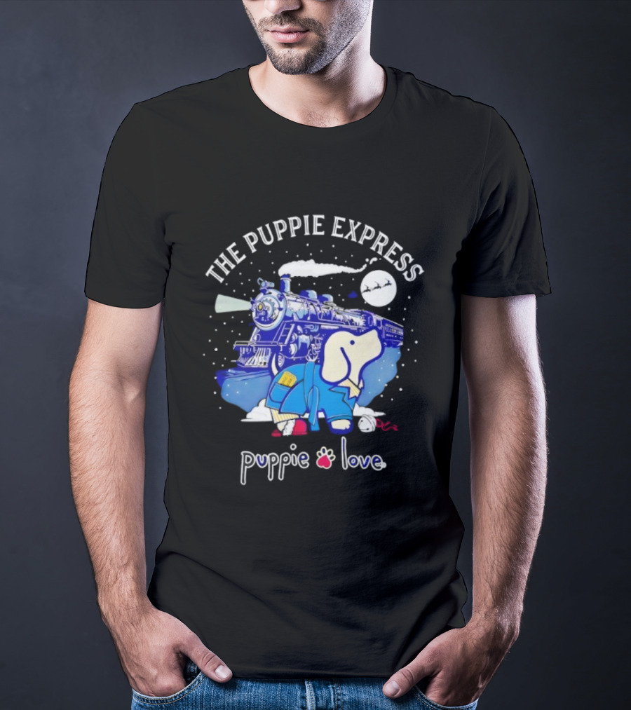 The Puppie Express Puppy Love Train Adventure T-Shirt