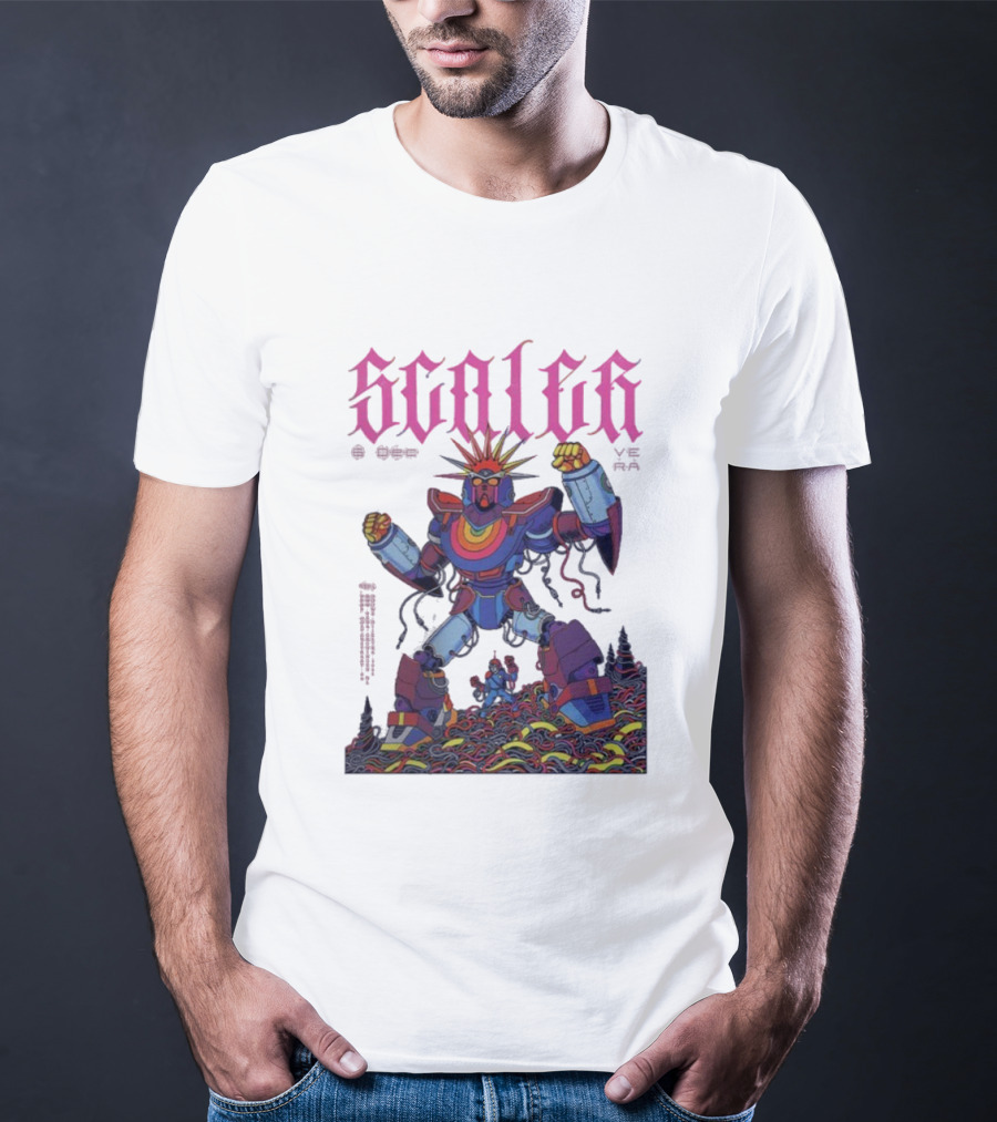 Scaler Groningen Netherlands 2025 Event VERA December 6 Retro Robot Art T-Shirt